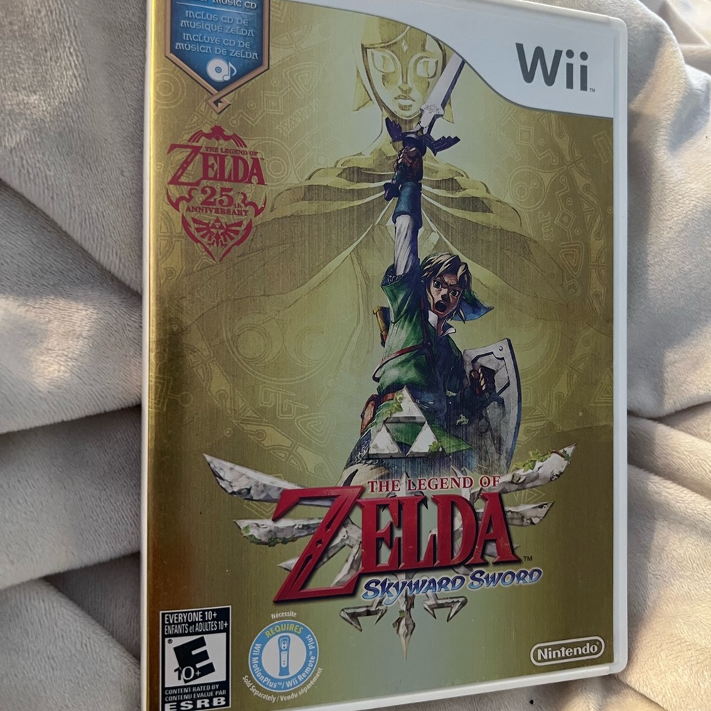 The legend of Zelda skyward sword 25th edition Wii game pick any 2 for$20
